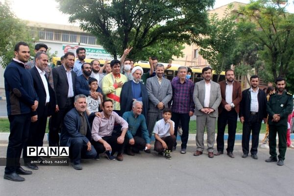 اجرای سرود سلام فرماند در قزوین