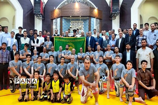 شمیم خوش پرچم بارگاه رضوی شهر میانه را عطرآگین کرد
