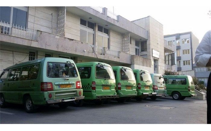 خدمت‌رسانی ۱۰۰ دستگاه ون برای مراسم ارتحال امام خمینی (ره)