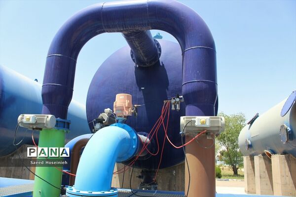 تور رسانه‌ای بازدید خبرنگاران از تاسیسات آبفا استان قم