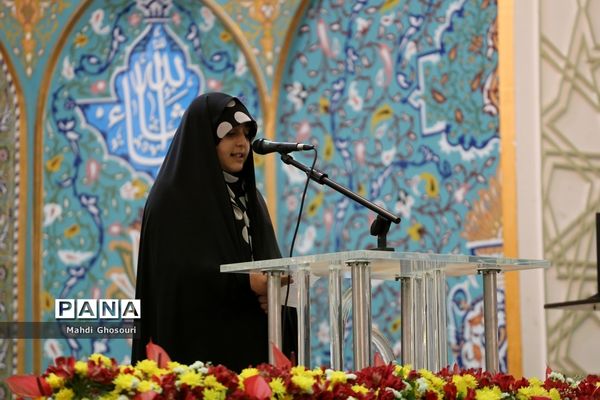 مراسم جشن دختران ایران قوی در قم-1