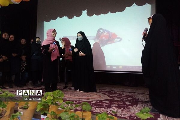 برگزاری جشن ولادت حضرت معصومه (س) و روز دختر در کانون لقمان شهرستان کاشمر