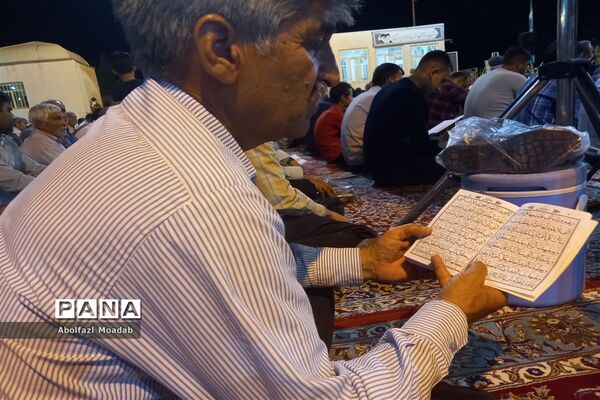 مراسم دعای کمیل به مناسبت یادبود رحلت امام خمینی(ره) در کاشمر