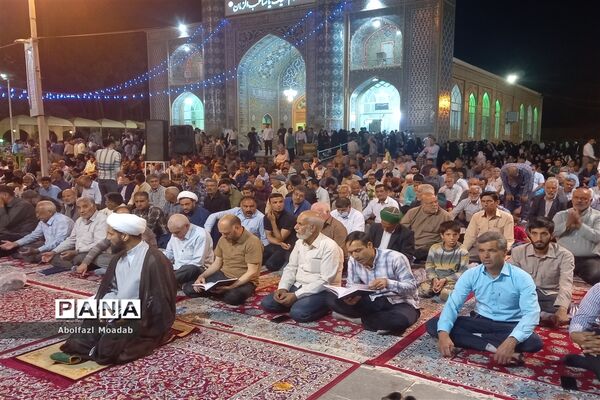 مراسم دعای کمیل به مناسبت یادبود رحلت امام خمینی(ره) در کاشمر