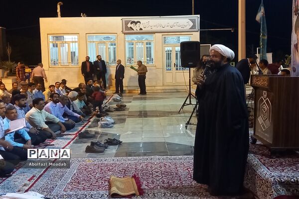 مراسم دعای کمیل به مناسبت یادبود رحلت امام خمینی(ره) در کاشمر