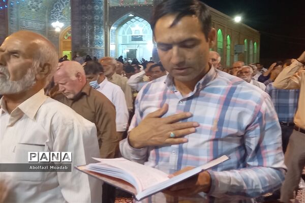 مراسم دعای کمیل به مناسبت یادبود رحلت امام خمینی(ره) در کاشمر