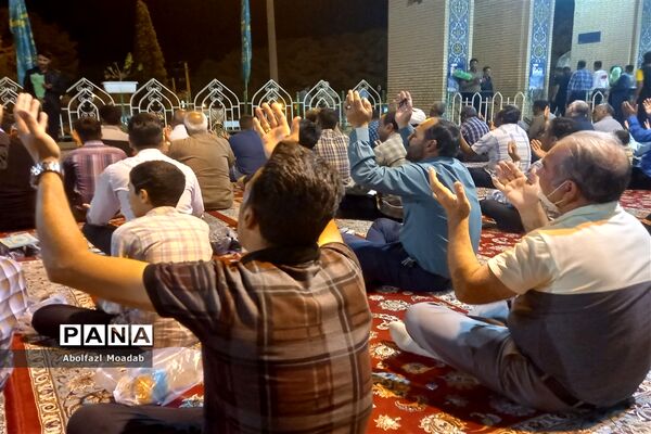 مراسم دعای کمیل به مناسبت یادبود رحلت امام خمینی(ره) در کاشمر