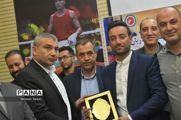 مراسم تکریم  و معارفه رئیس هیات ورزش‌های رزمی شهرستان اسلامشهر