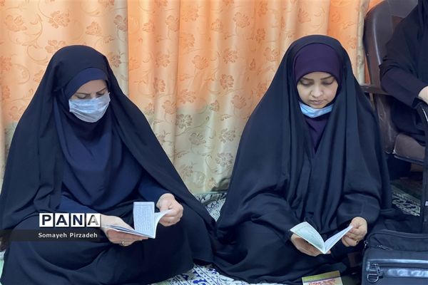 مراسم سوگواری سالروز ارتحال امام خمینی (ره) در ناحیه یک اهواز