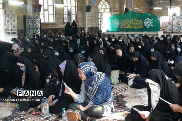 گردهمایی دختران انجمن اسلامی فشافویه در دهه کرامت