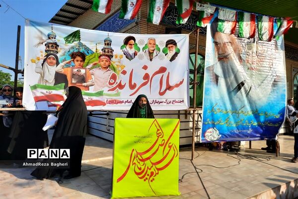 ندای سلام فرمانده بار دیگر در میاندورود طنین انداخت