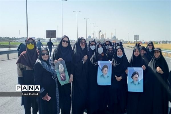 تجدید میثاق فرهنگیان آموزش و پرورش ملارد با بنیان‌گذار جمهوری  اسلامی