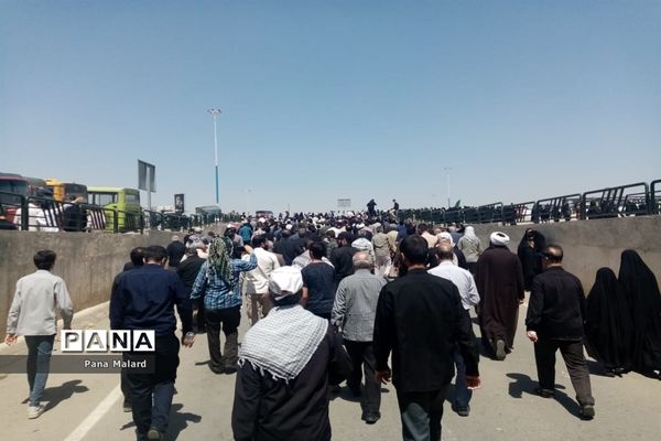 تجدید میثاق فرهنگیان آموزش و پرورش ملارد با بنیان‌گذار جمهوری  اسلامی