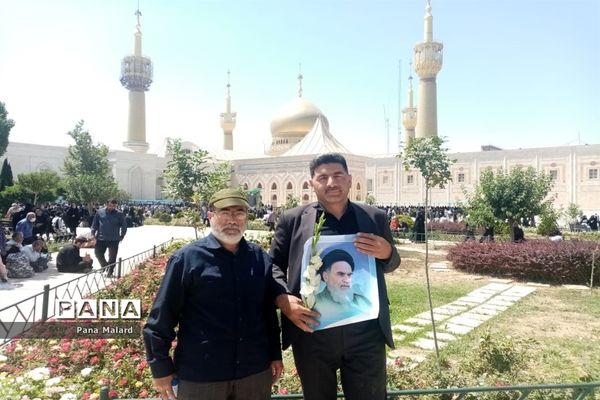 تجدید میثاق فرهنگیان آموزش و پرورش ملارد با بنیان‌گذار جمهوری  اسلامی