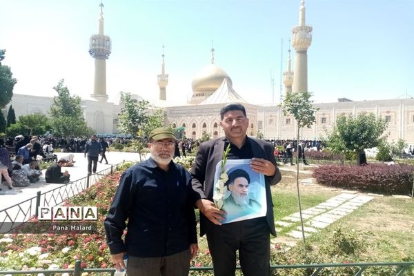 تجدید میثاق فرهنگیان آموزش و پرورش ملارد با بنیان‌گذار جمهوری  اسلامی