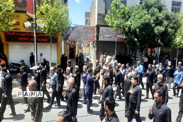 مراسم عزاداری رحلت امام خمینی (ره) در زنجان