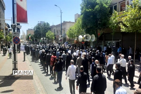 مراسم عزاداری رحلت امام خمینی (ره) در زنجان