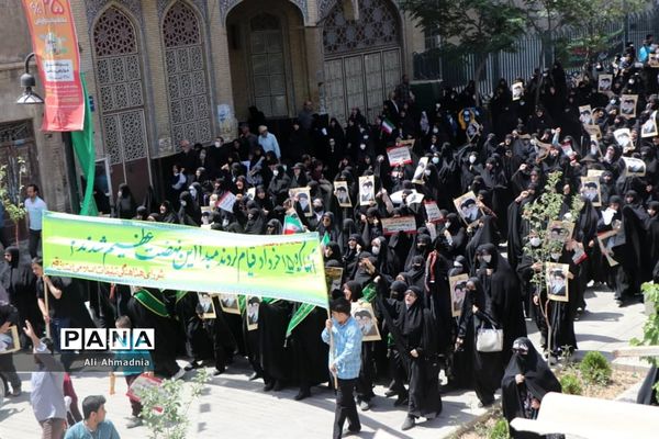 راهپیمایی مردم قم در یوم الله 15 خرداد-1