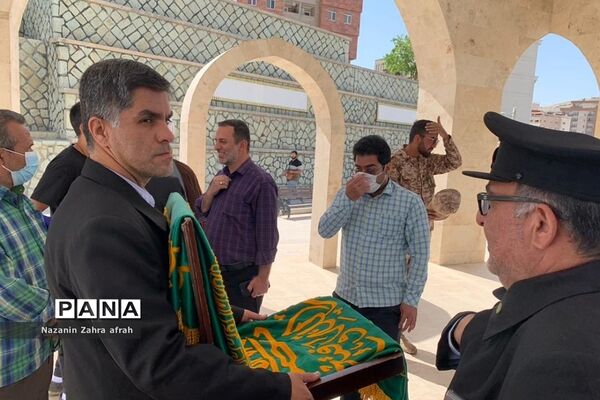 حضور کاروان زیر سایه خورشید در بخش رودهن