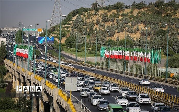 ترافیک نیمه‌سنگین در بزرگراه‌های پایتخت