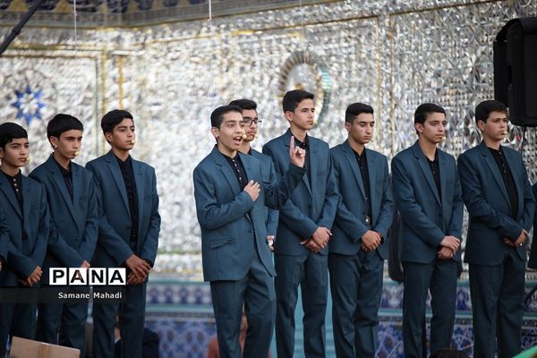 اجتماع بزرگ دانش‌آموزی «سلام فرمانده» شهرستان پیشوا