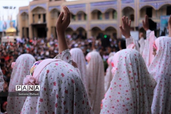 اجتماع بزرگ دانش‌آموزی «سلام فرمانده» شهرستان پیشوا