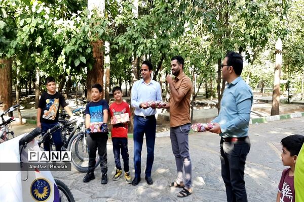 همایش دوچرخه‌سواری در خلیل آباد