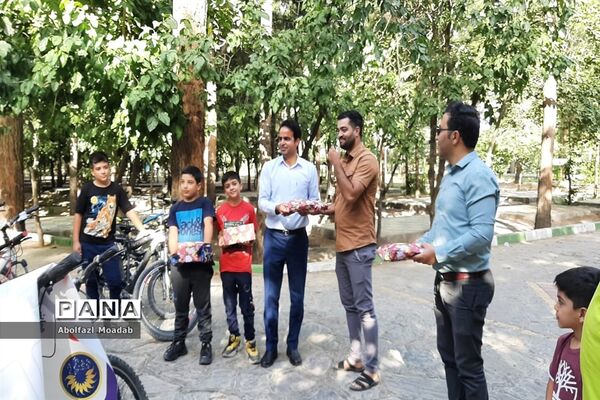 همایش دوچرخه‌سواری در خلیل آباد