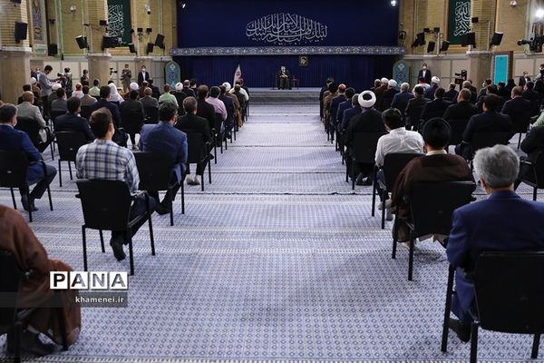دیدار کارگزاران حج با رهبر انقلاب