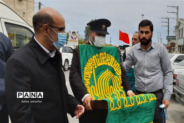 حضور کاروان زیر سایه خورشید در شهرستان نور