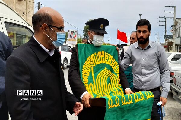 حضور کاروان زیر سایه خورشید در شهرستان نور