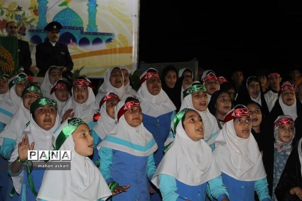 جشن دهه کرامت در شهرستان گلوگاه