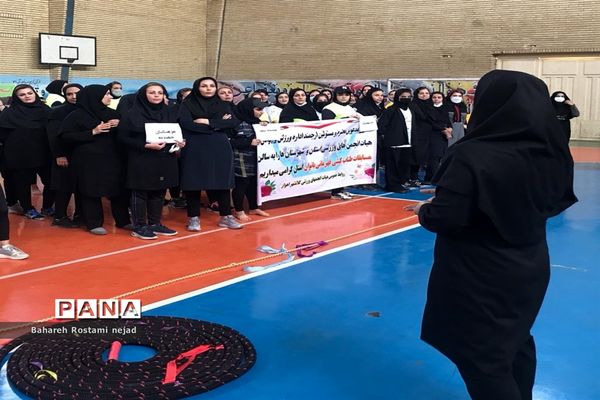 نایب قهرمانی بانوان فرهنگی حمیدیه در مسابقات طناب کشی استان خوزستان