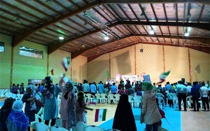 جشن دهه کرامت در روستای باقرآباد قم برگزار شد