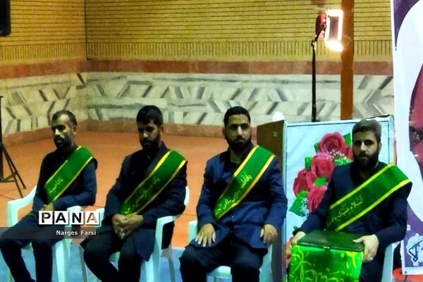 مراسم جشن دهه کرامت در روستای باقرآباد قم