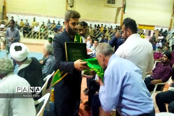 مراسم جشن دهه کرامت در روستای باقرآباد قم