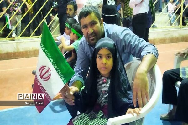 مراسم جشن دهه کرامت در روستای باقرآباد قم