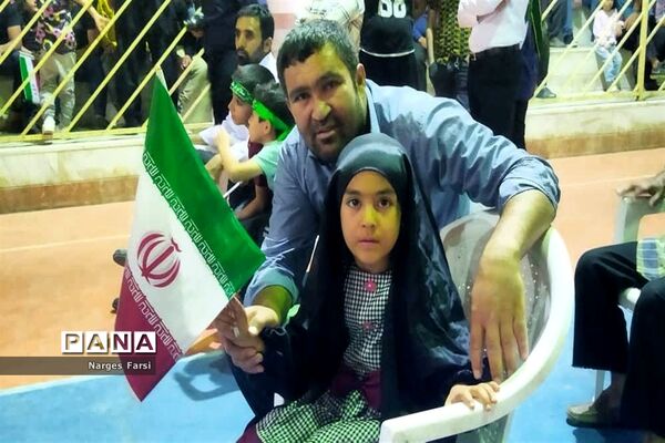 مراسم جشن دهه کرامت در روستای باقرآباد قم