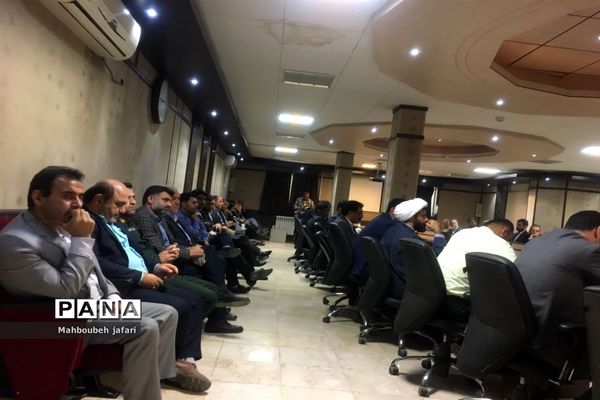 جلسه شورای اداری شهرستان میاندورود