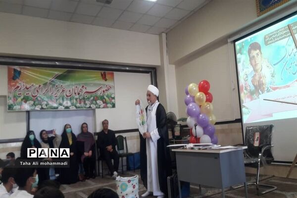 جشن تکلیف دانش آموزان پایه هشتم در شهرستان قدس