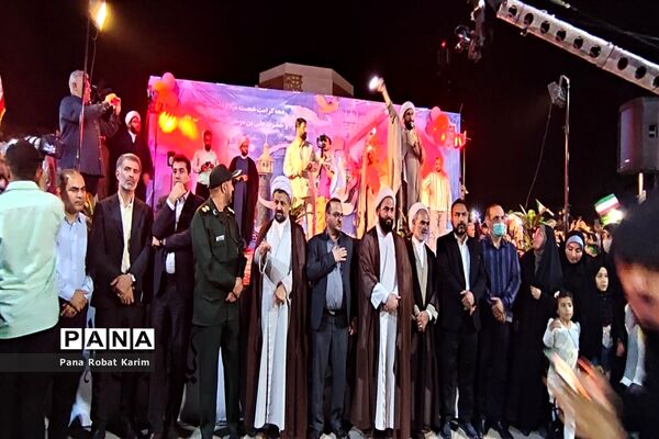 گردهمایی عاشقان ولی عصر در شهرستان رباط‌کریم و پرند