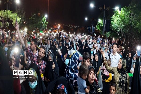 گردهمایی عاشقان ولی عصر در شهرستان رباط‌کریم و پرند