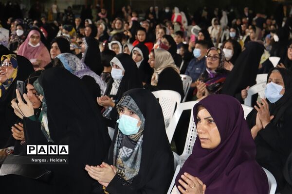 جشن میلاد امام رضا (ع) همراه با اجرای سرود سلام فرمانده در امیدیه
