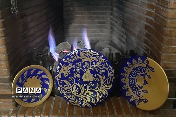 آثار هنری و تولیدی معلم درس هنر در رودهن