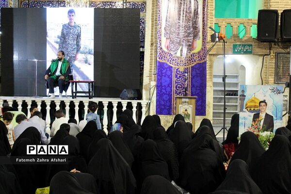 ششمین سالگرد شهادت شهید دهه هفتادی مدافع حرم «عباس دانشگر» در سمنان