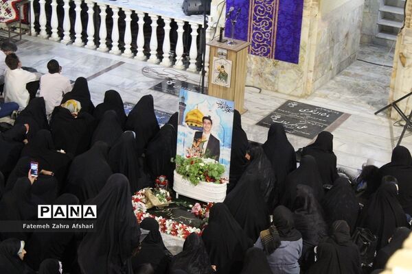 ششمین سالگرد شهادت شهید دهه هفتادی مدافع حرم «عباس دانشگر» در سمنان