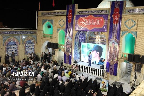 ششمین سالگرد شهادت شهید دهه هفتادی مدافع حرم «عباس دانشگر» در سمنان