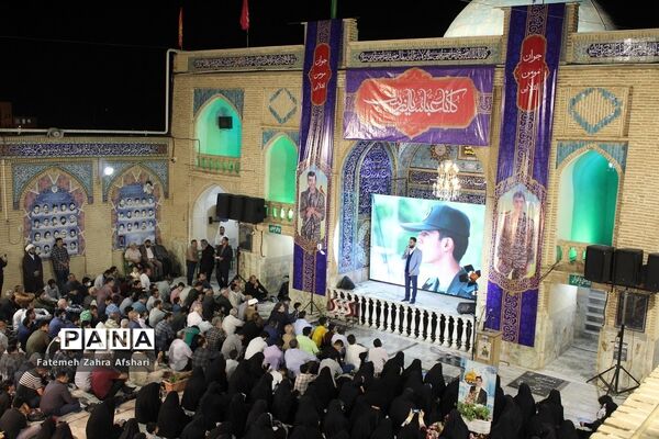 ششمین سالگرد شهادت شهید دهه هفتادی مدافع حرم «عباس دانشگر» در سمنان