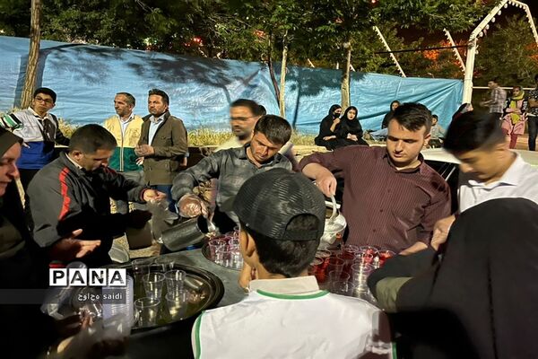 جشن میلاد امام رضا(ع) در پارک معلم شهرستان فریدونشهر