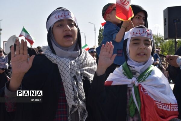 اجتماع عظیم سلام فرمانده با حضور دهه نودی‌ها در اردبیل